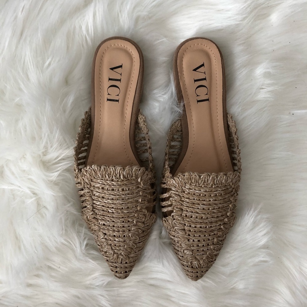 Sahara woven mule